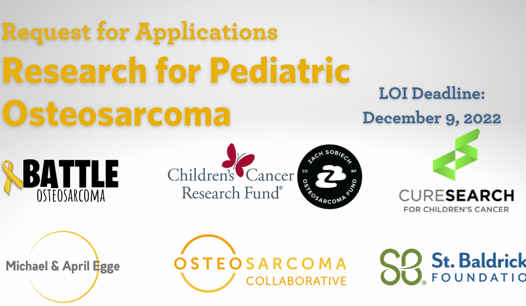 Request For Applications for Osteosarcoma Research Grant